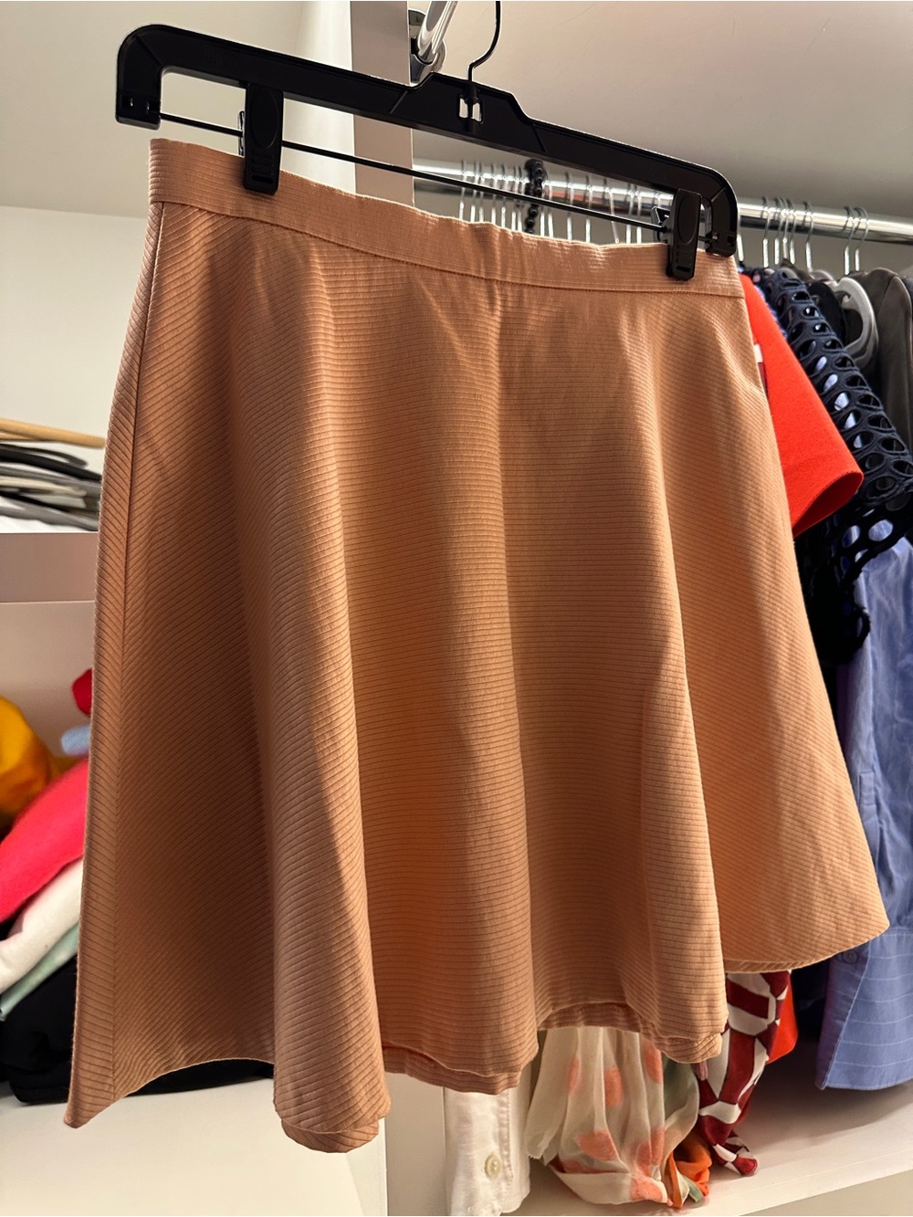 Club Monaco Tan Circle Skirt